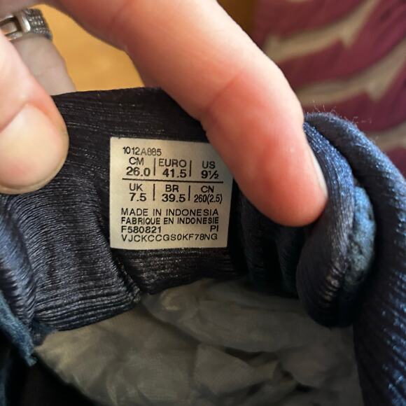 Asics Gel Nimbus 23 Womens Size 9.5 Blue Pink Comfort Running Shoes Sneakers - Picture 8 of 8